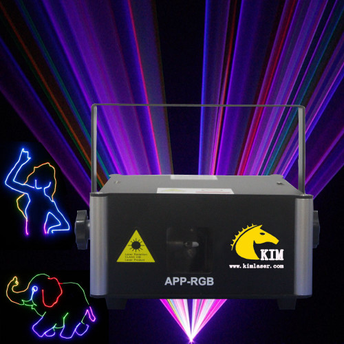 500mw/1W Android Phone APP Bluetooth RGB Laser Light